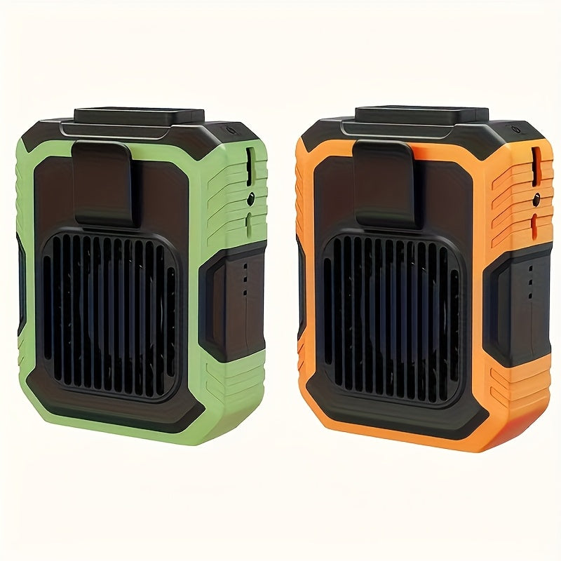 USB Rechargeable Waist Fan – Portable with Three Speed Settings