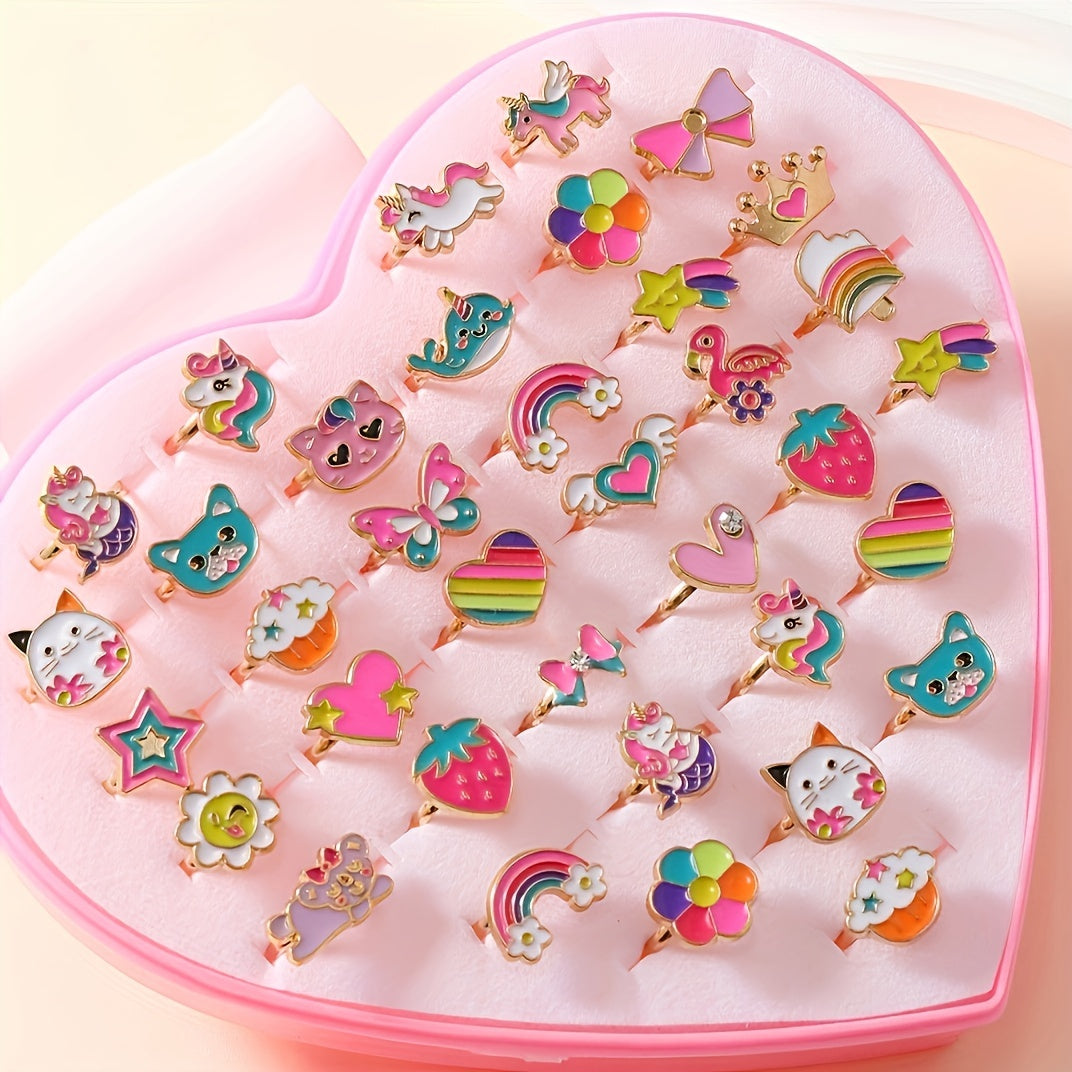 Princess Rings Set - For Creative Kids