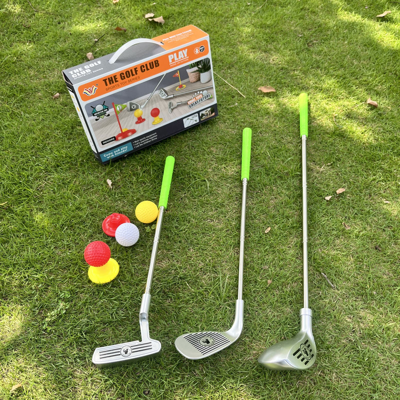 Kids Golf Set for Children - Adjustable Clubs and Goals for Endless Playtime Fun