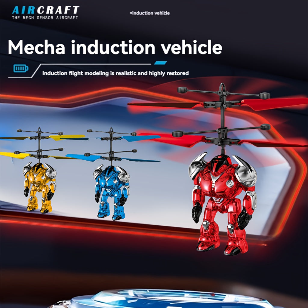 Transformable Mecha Fighter Helicopter – Easy Control & Smooth Flight