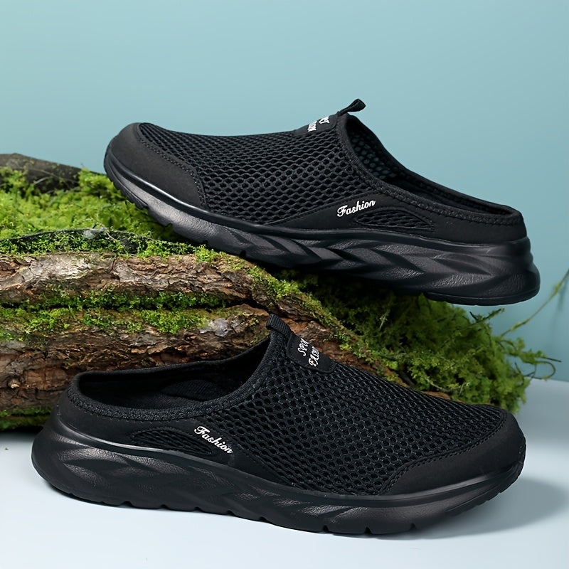 Men’s Breathable Slip-On Shoes – Lightweight Mesh Comfort
