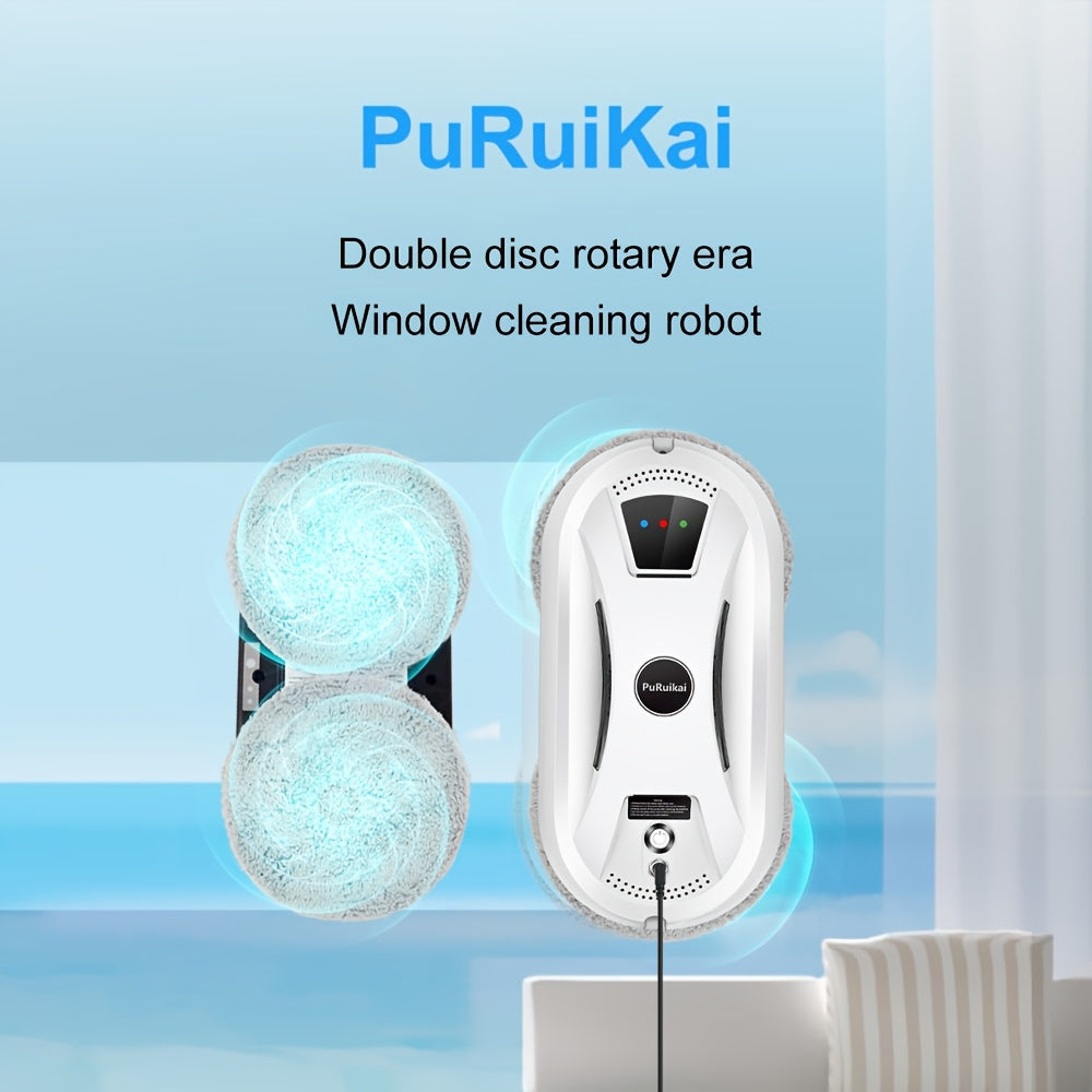 Fully Automatic Window Cleaner – Intelligent Glass Scrubber with Remote Control for Efficient Cleaning