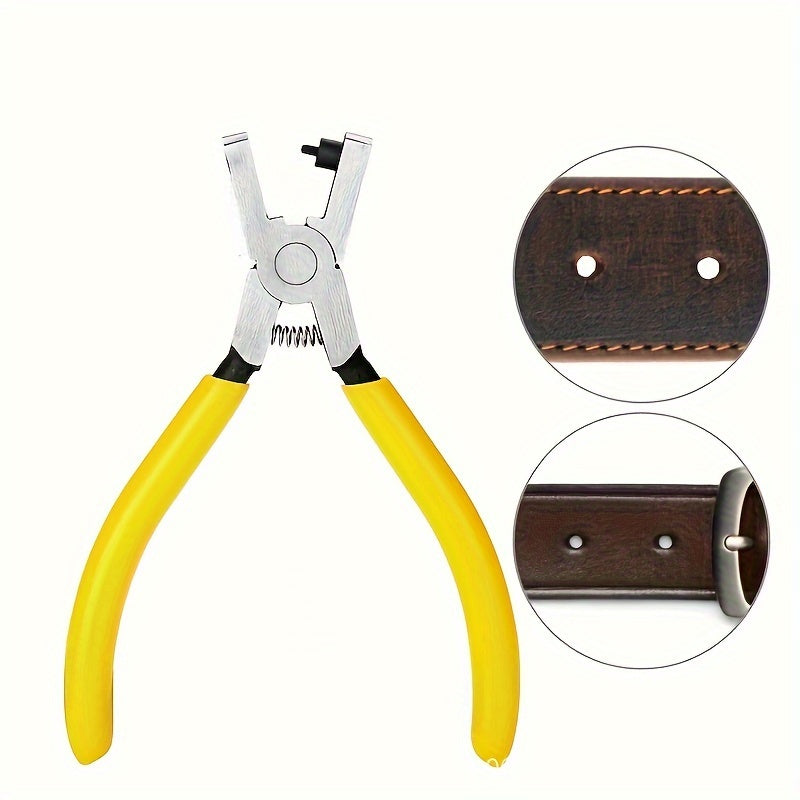 Heavy-Duty Punch and Cutter – For Precision Holes in Leather and Fabrics