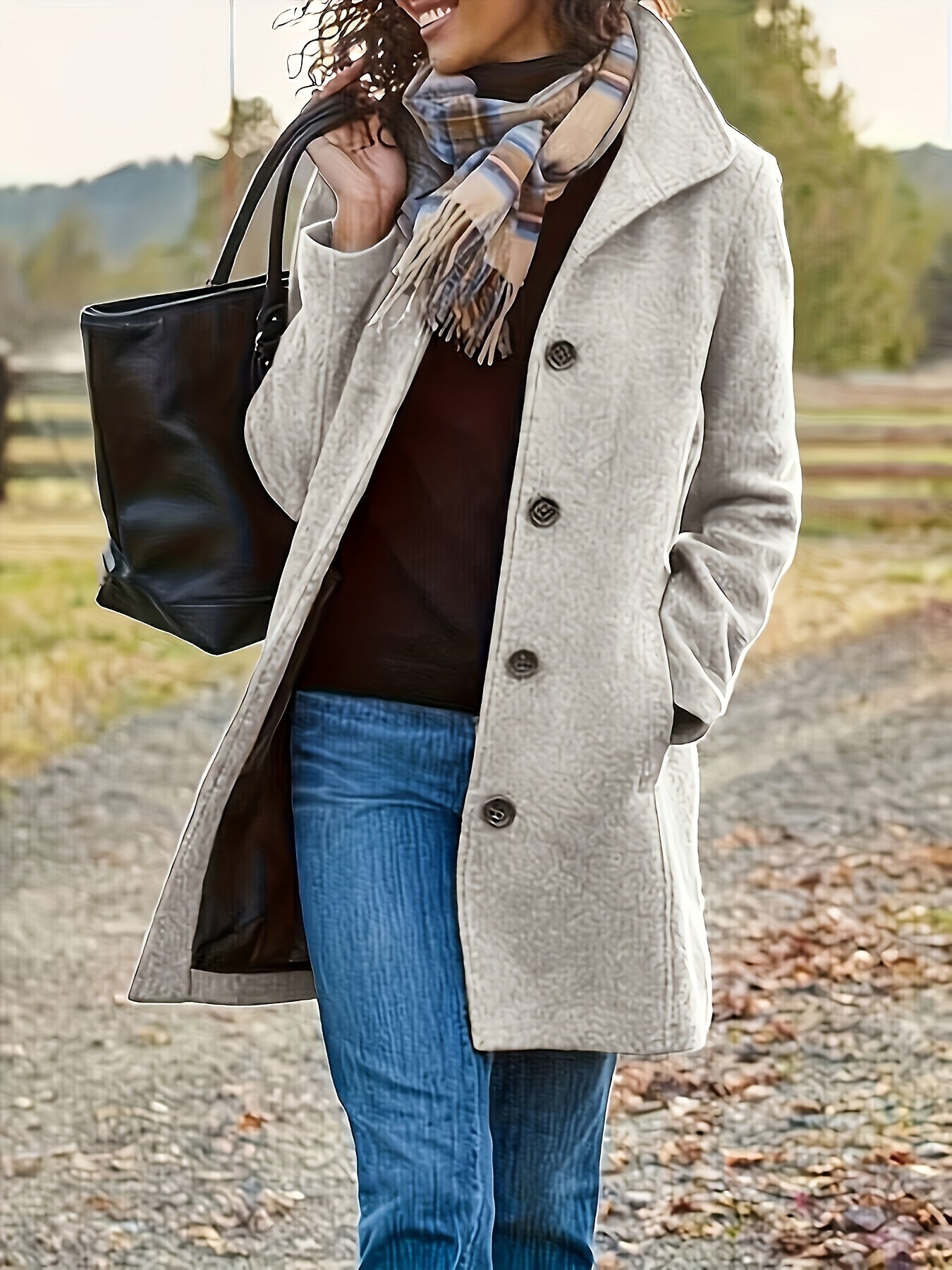 Elara Fleece Jacket - Elegant and Warm for Women in Autumn and Winter