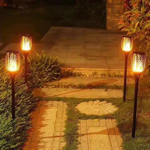 Solara Solar Garden Torches – Magical Flame Lighting for Outdoors