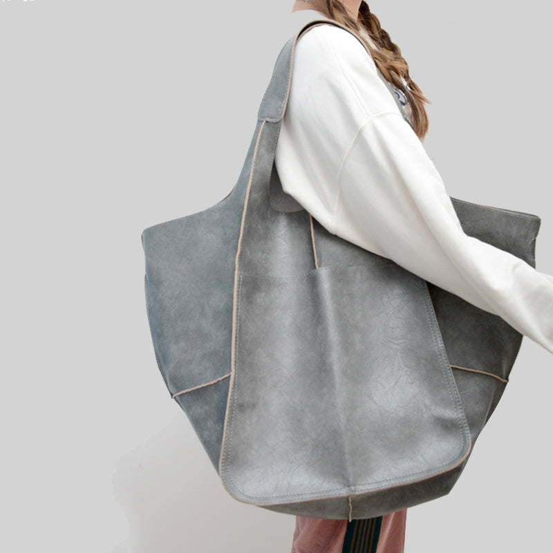RetroWave Large Beach Bag – Stylish and Functional
