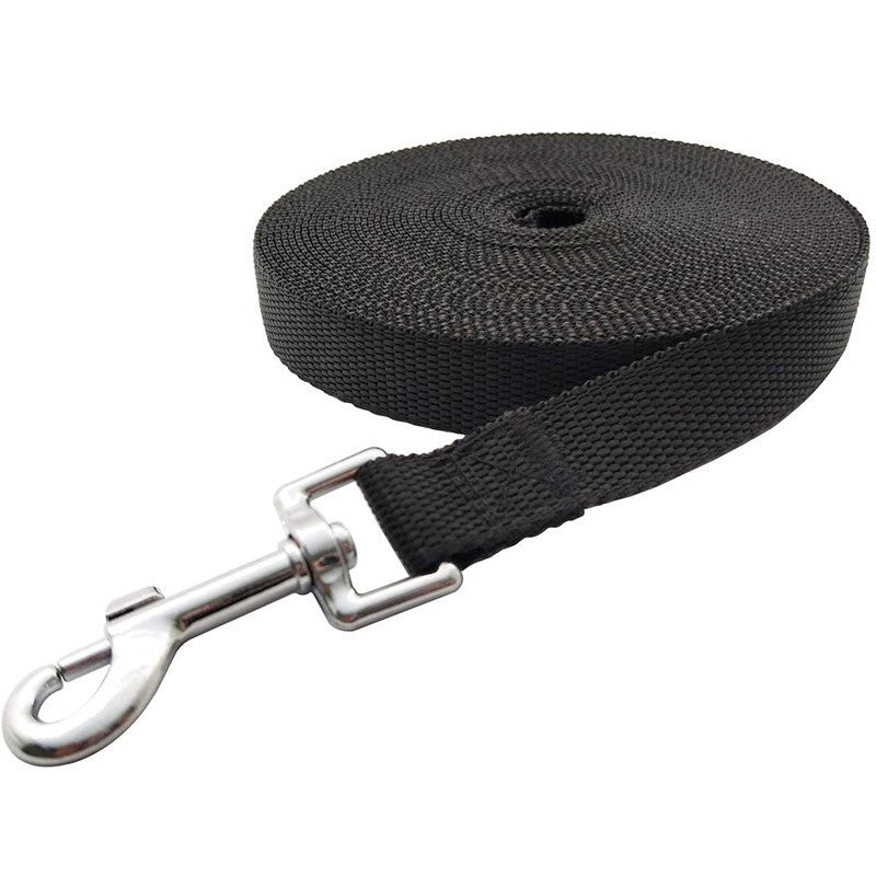 Long Nylon Dog Leash – Perfect for Training and Outdoor Activities