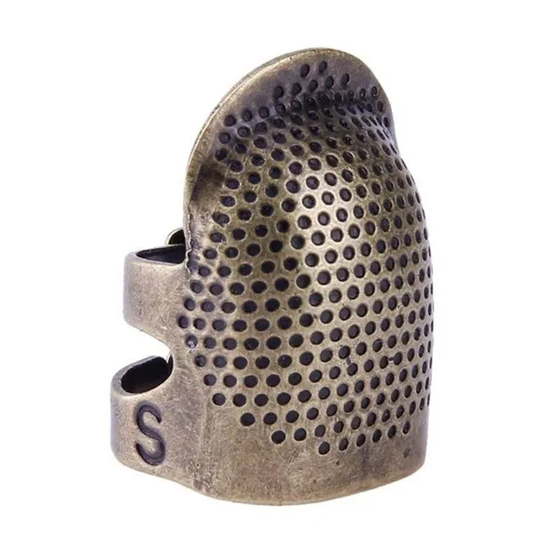 Vintage Metal Thimble – Sturdy Protection for Sewing