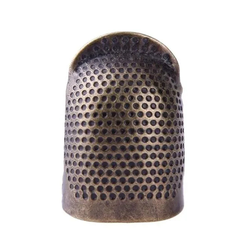 Vintage Metal Thimble – Sturdy Protection for Sewing