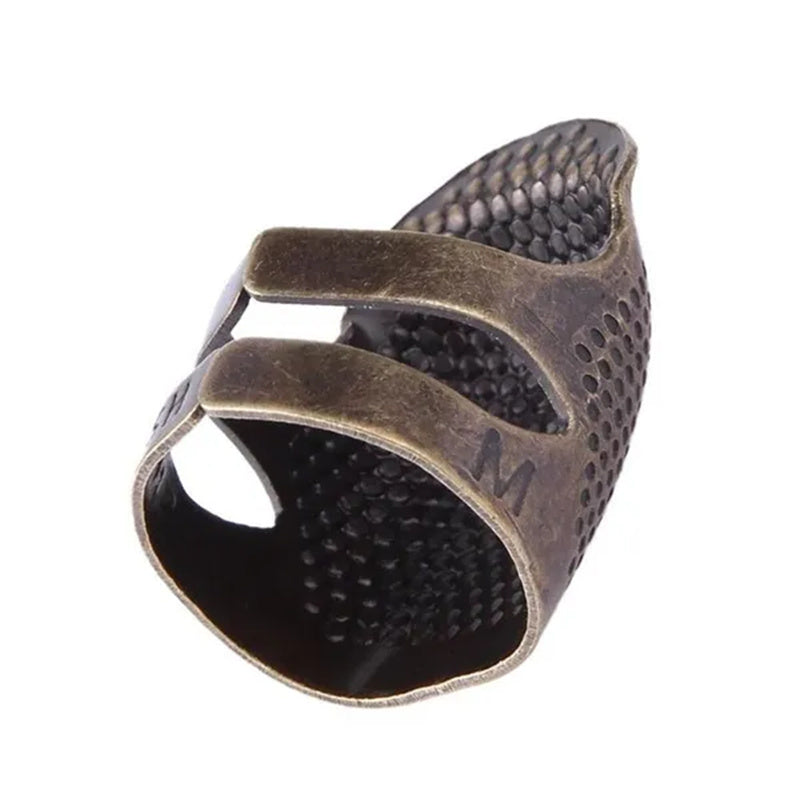 Vintage Metal Thimble – Sturdy Protection for Sewing