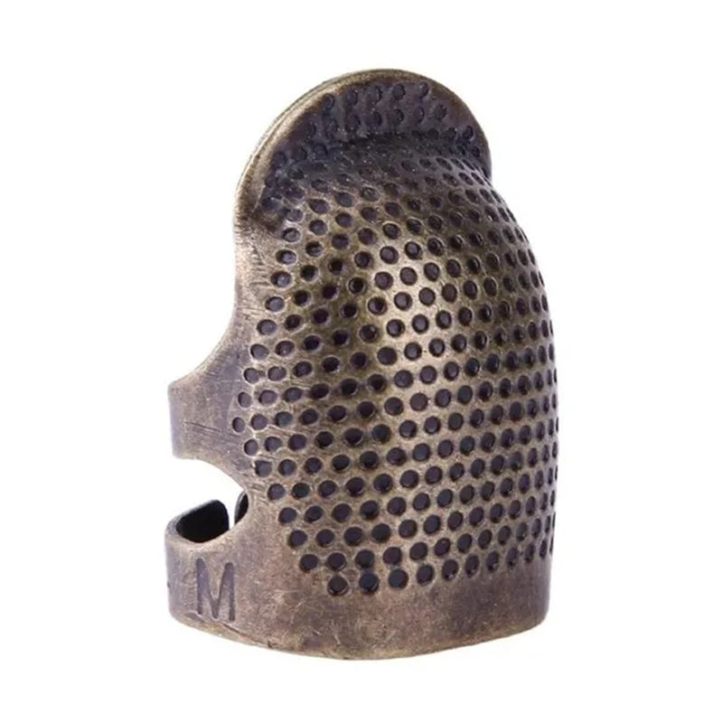 Vintage Metal Thimble – Sturdy Protection for Sewing