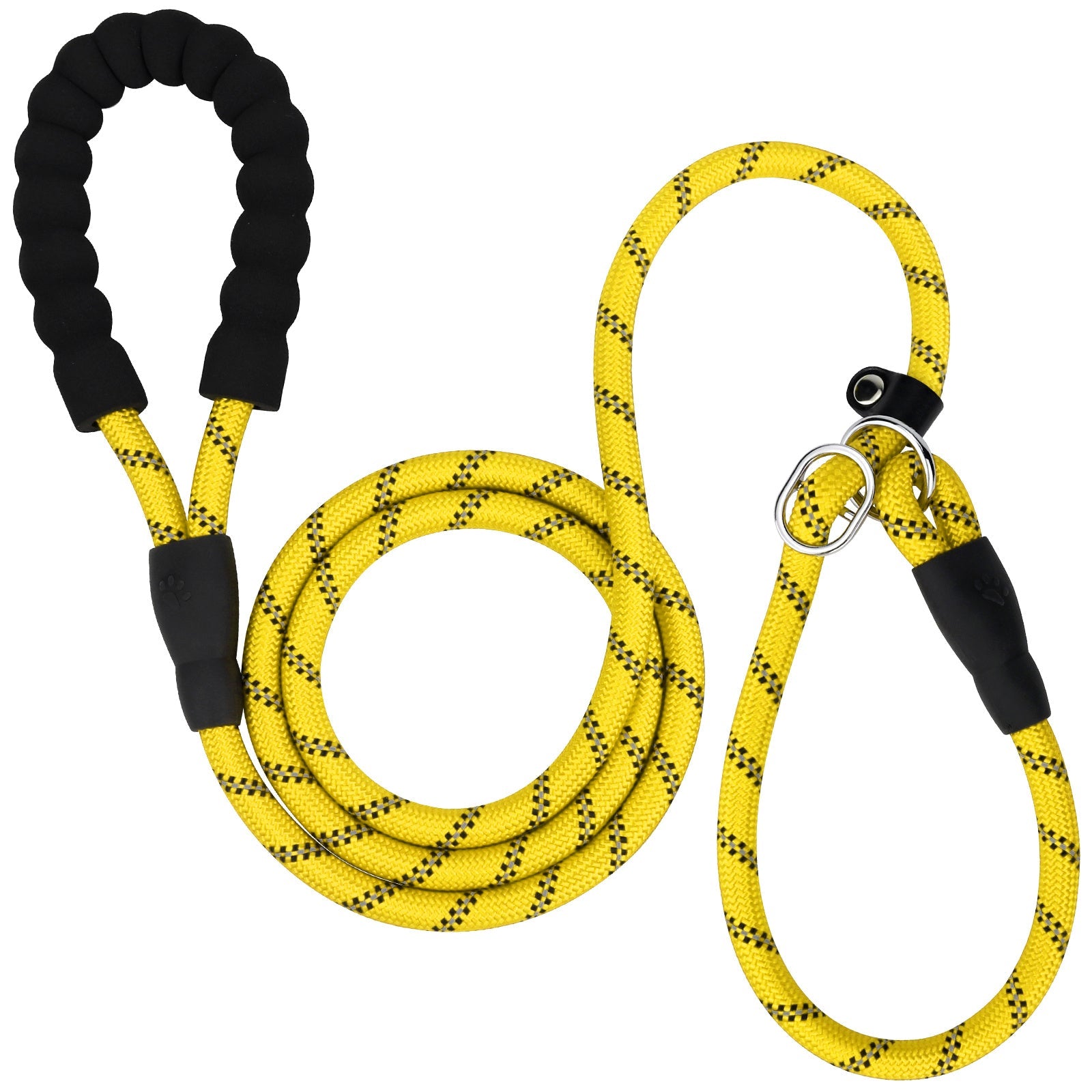 Reflective Dog Leash with Padded Handle – Adjustable and Durable for All Dogs