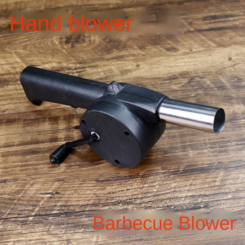 Portable Manual Blower – Perfect for BBQs, Camping, and Fire Starting