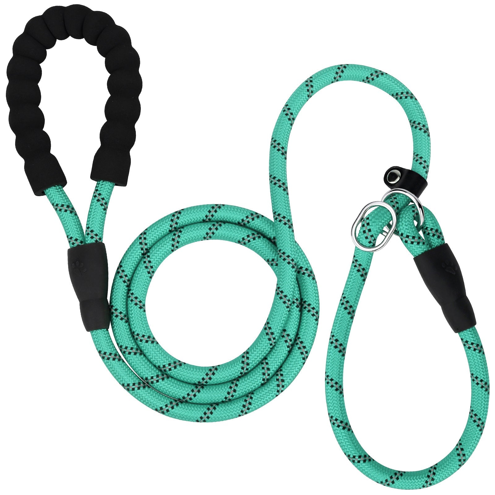 Reflective Dog Leash with Padded Handle – Adjustable and Durable for All Dogs