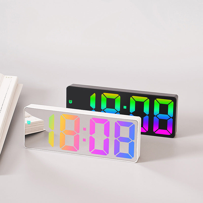 Colorful LED Digital Clock - For a Cheerful Start to Your Day