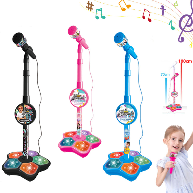 StarSound Kids Karaoke Microphone & Stand – Interactive & Educational