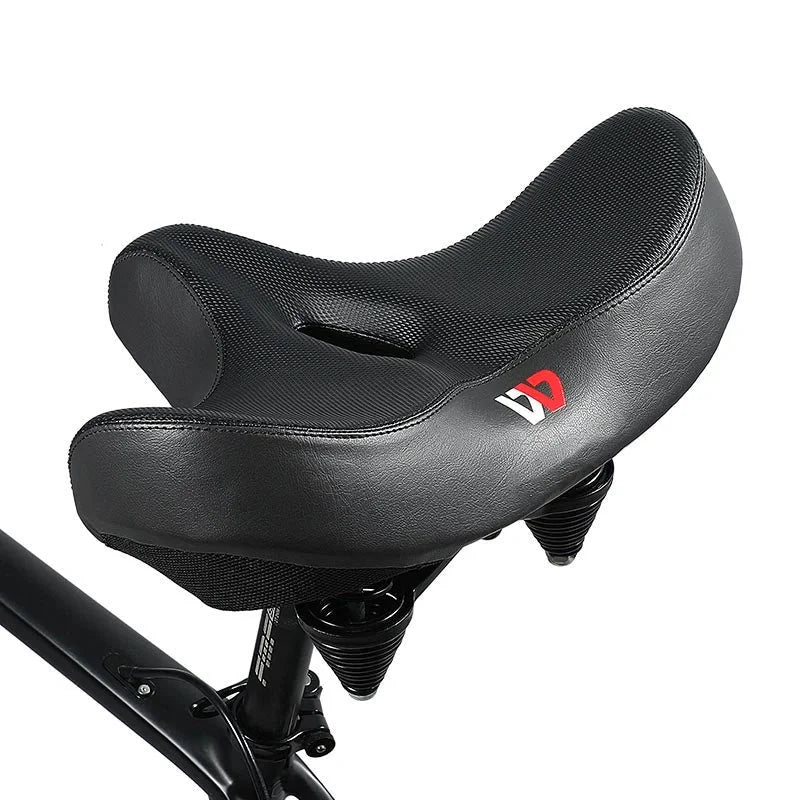 Ergonomic Wide Bike Saddle with Extra Padding for Comfortable Cycling