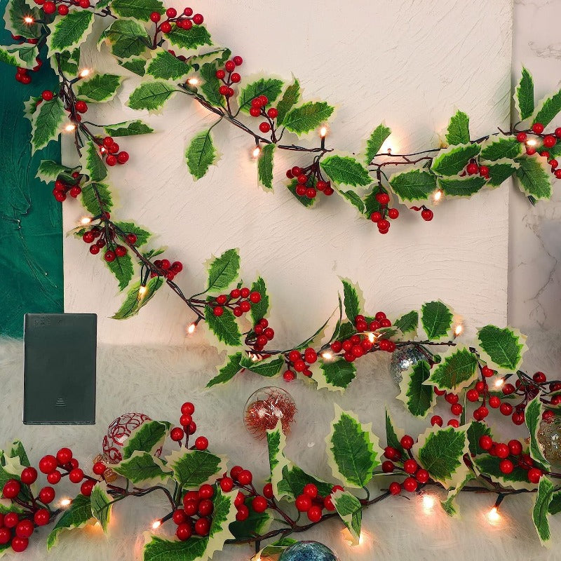 Holly Christmas Lights – For a Festive Atmosphere