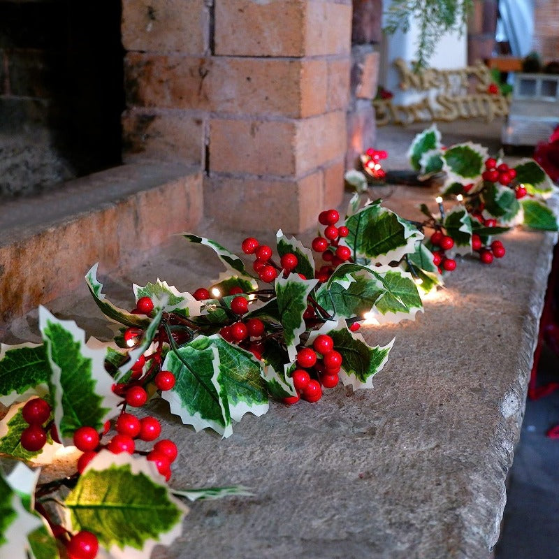 Holly Christmas Lights – For a Festive Atmosphere