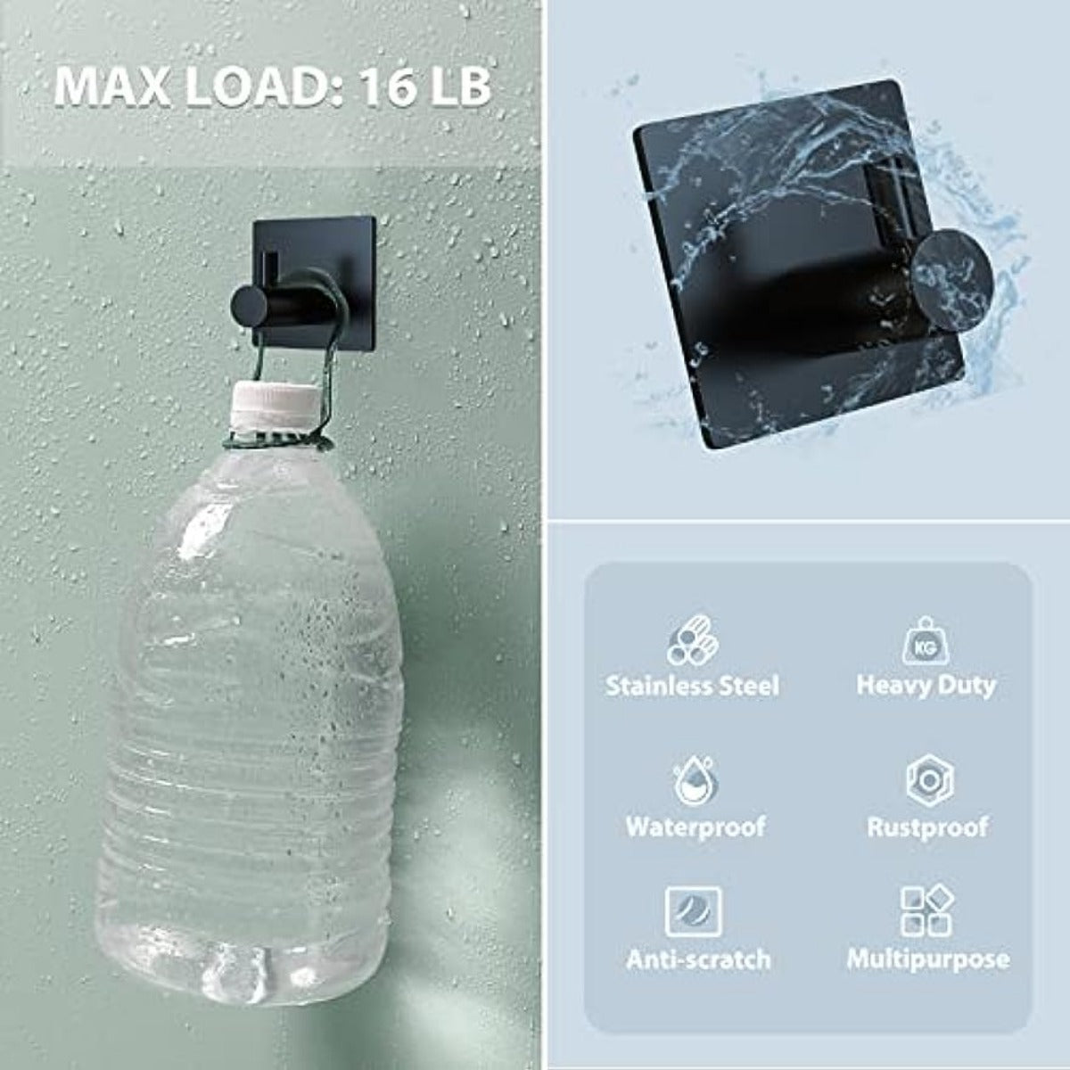 Handy Self-Adhesive Hooks - For Organization and Convenience
