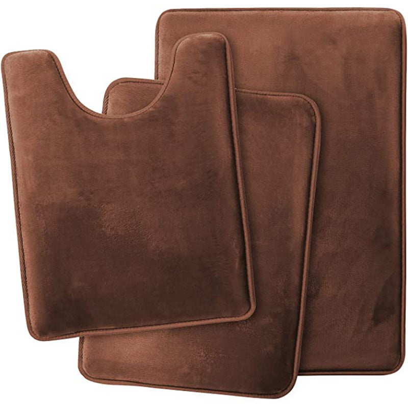 Soft Memory Foam Bath Mat Set - For Comfort and Luxury
