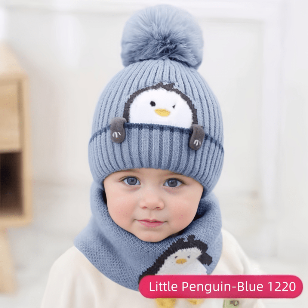 Penguin Winter Set for Kids – For Comfortable Cold Days