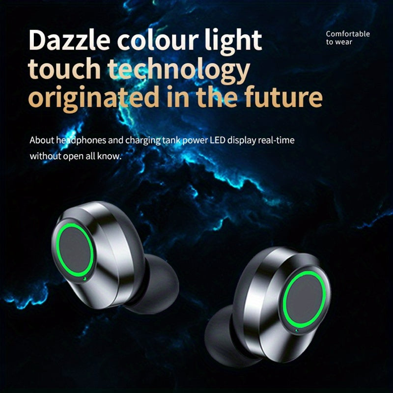 Wireless Stereo Earbuds with Charging Case – Sporty, Comfortable, and High-Fidelity Sound