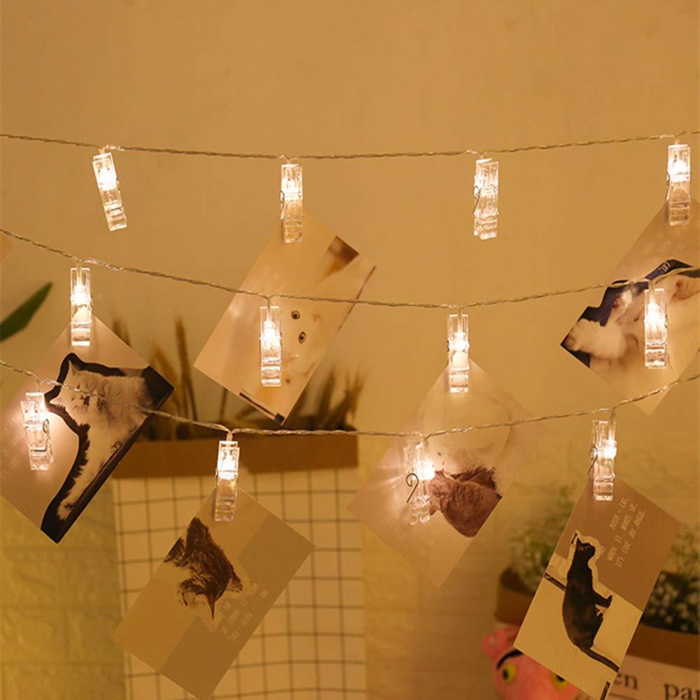 ClipGlow LED Photo Lamp - Magical String Lights with Photo Clips