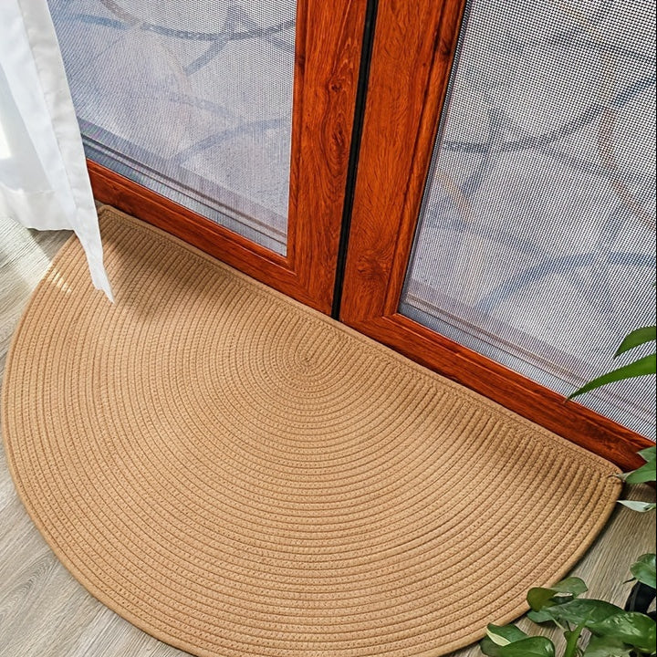 Bohemian Handwoven Bath Mat – Perfect for Your Bathroom or Entryway