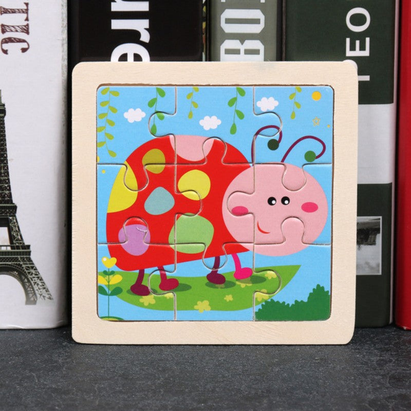 Educational Wooden Puzzle – For Young Explorers
