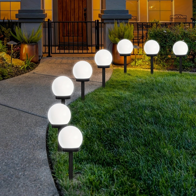 Solar LED Garden Lights – Spherical Lighting for Paths and Gardens