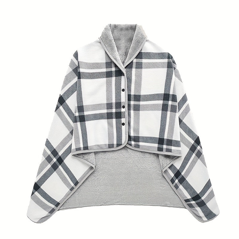 Portable Fleece Blanket – Warm and Comfortable for Home, Work, and Outdoor
