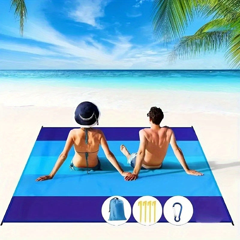 Extra Large Waterproof Beach Blanket - Lightweight and Ideal for Outdoor Use