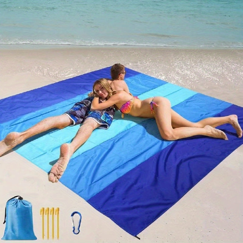 Extra Large Waterproof Beach Blanket - Lightweight and Ideal for Outdoor Use