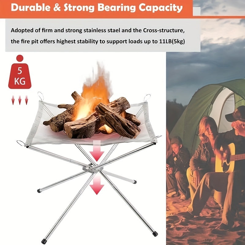 CampFire Compact Fire Pit – Portable, Sturdy, and Practical for Outdoor Use