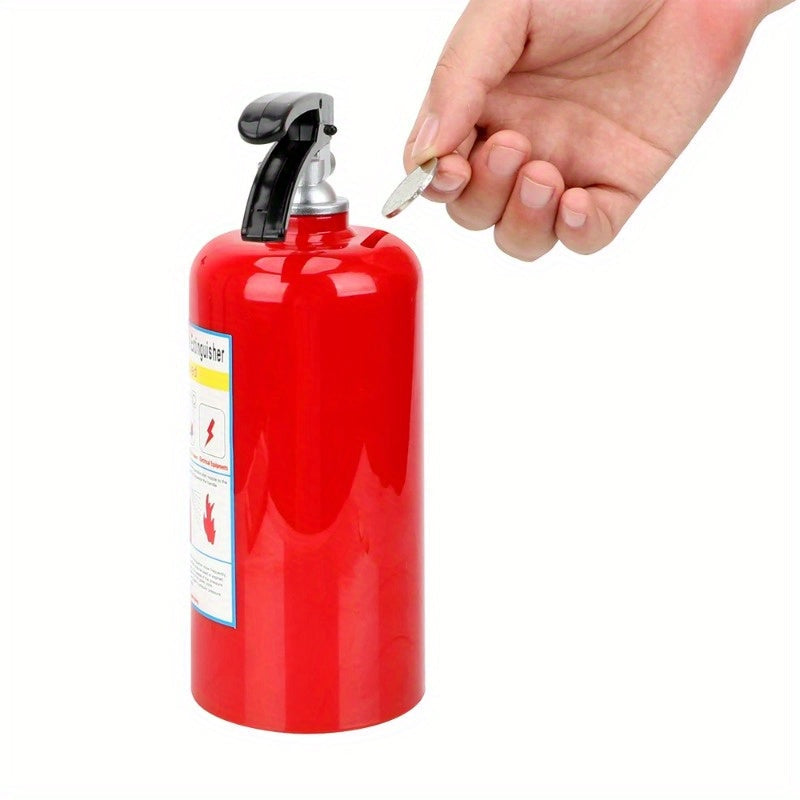 Firefighter Piggy Bank for Children - Playful and Educational for Saving