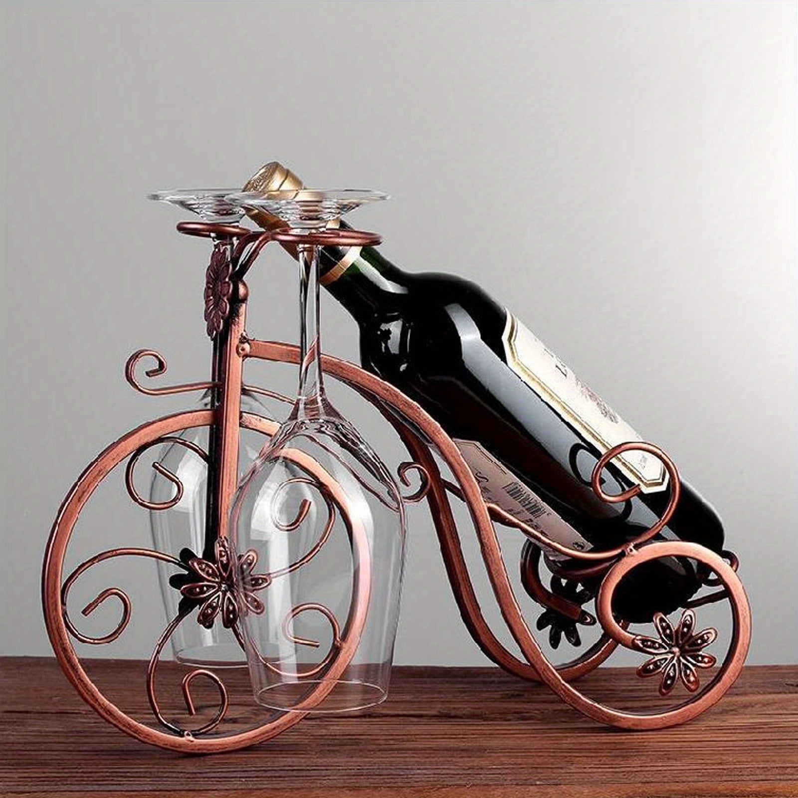 Wine Bike Bottle Holder - For a Refined Taste