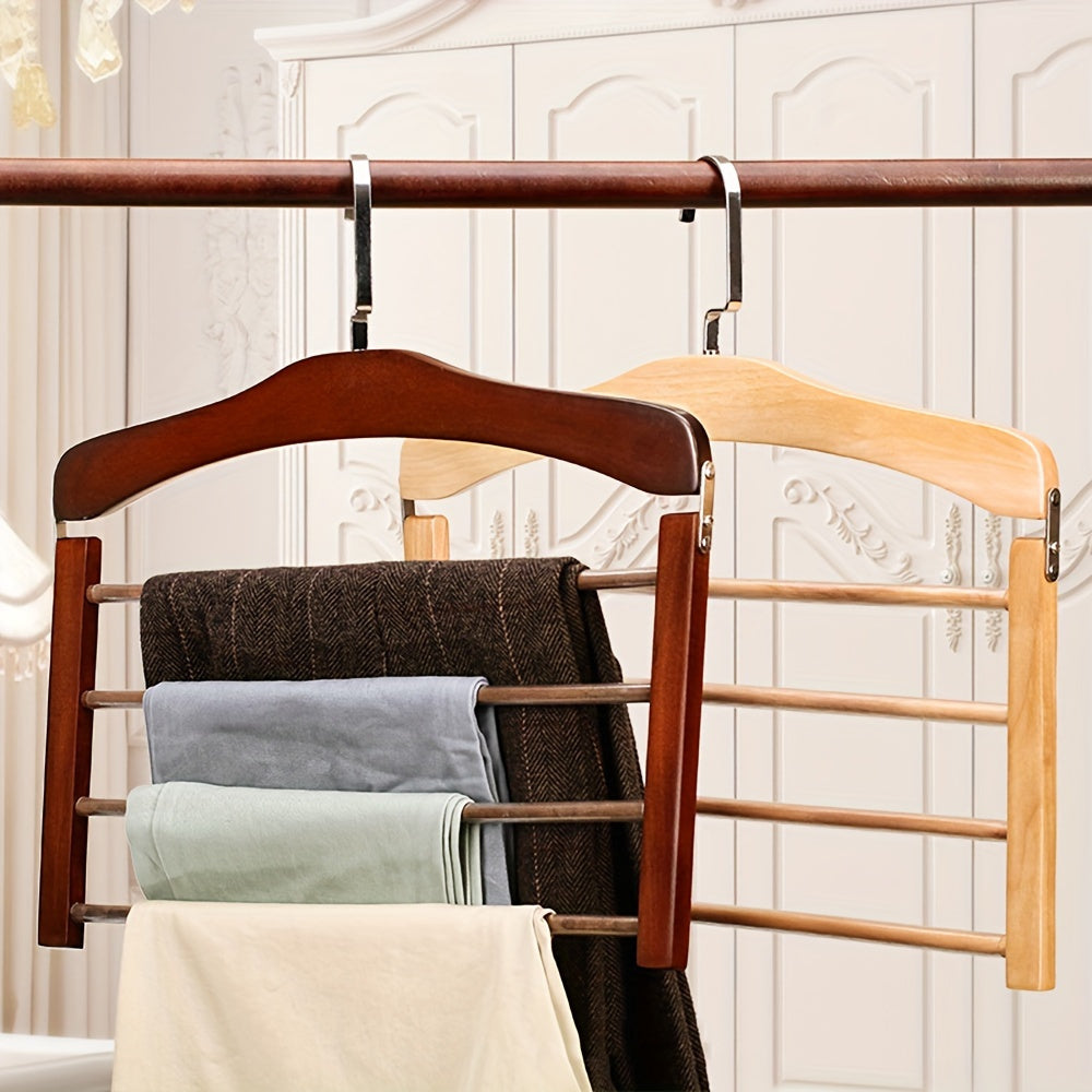 Smart Multi-Layer Trouser Hanger – Organize Quickly and Stylishly