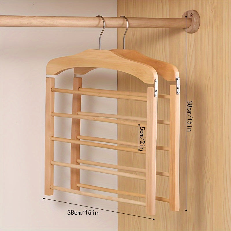 Smart Multi-Layer Trouser Hanger – Organize Quickly and Stylishly