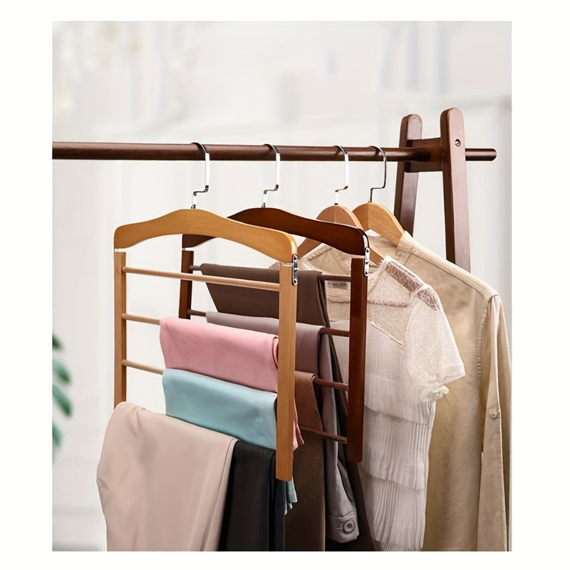 Smart Multi-Layer Trouser Hanger – Organize Quickly and Stylishly