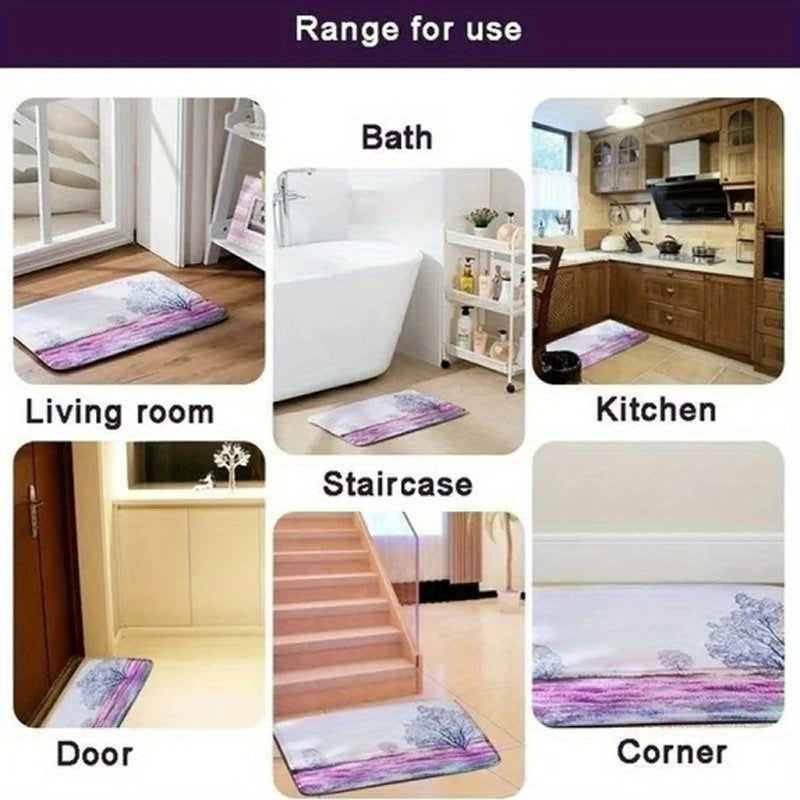 Trendy Animal Print Bath Mat - For Comfort and Style