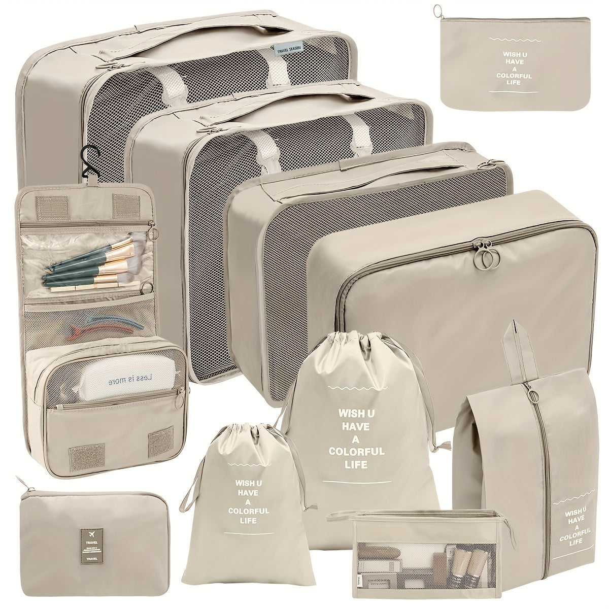 PackMate 11-Piece Packing Cube Set – Organize Your Luggage