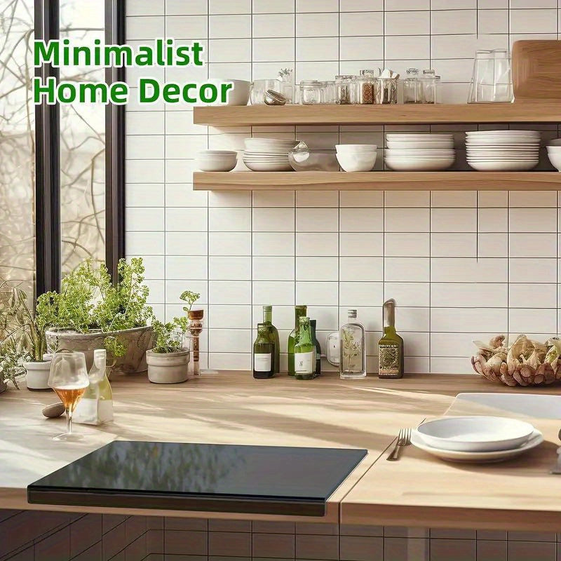 Acrylic Cutting Board with Non-Slip Surface - Durable Kitchen Tool for Safe Cutting