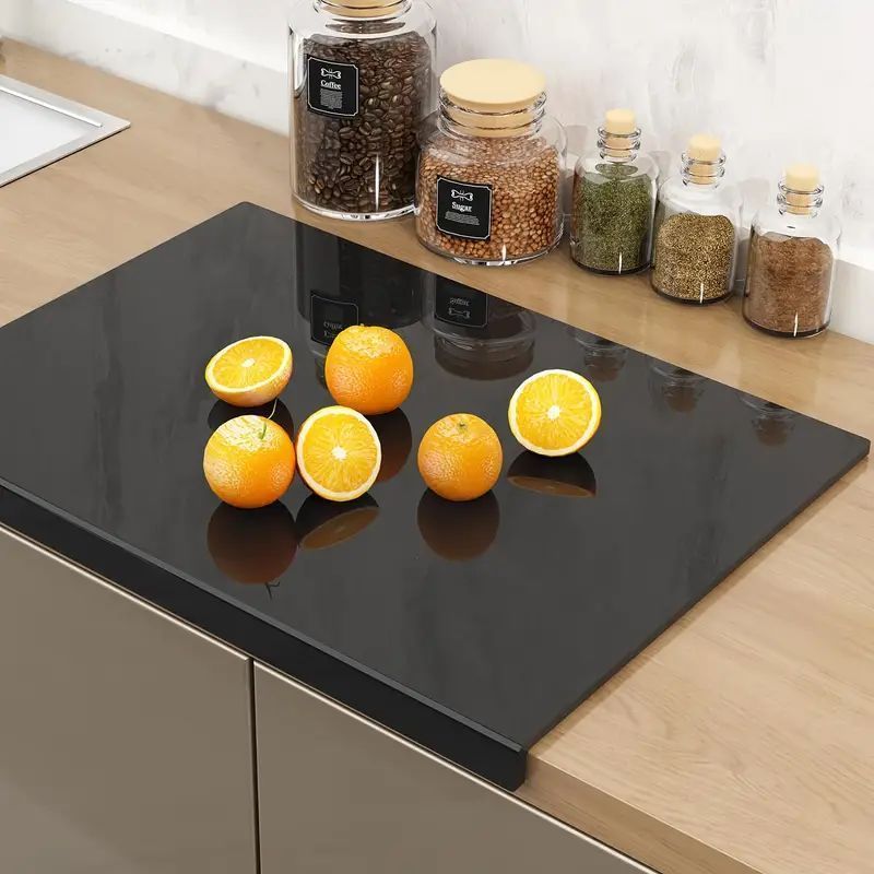 Acrylic Cutting Board with Non-Slip Surface - Durable Kitchen Tool for Safe Cutting