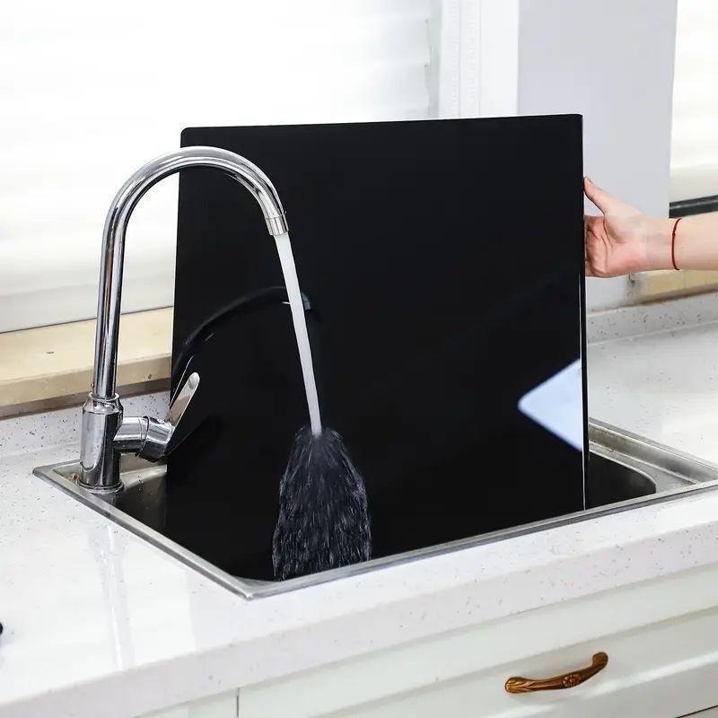 Acrylic Cutting Board with Non-Slip Surface - Durable Kitchen Tool for Safe Cutting