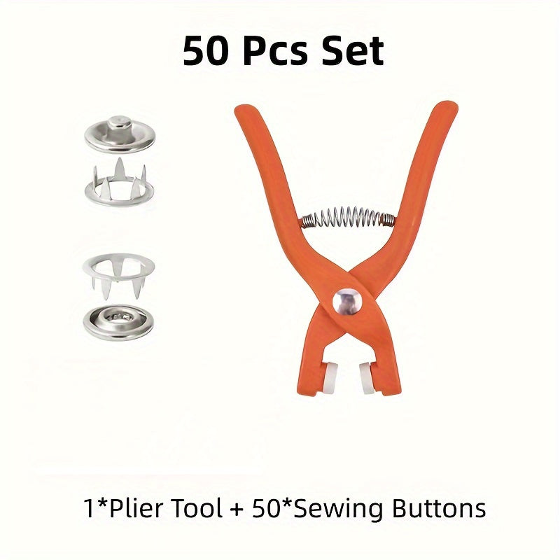 Snap Kits Set – Handy Snap Fasteners for Clothing and DIY Crafts