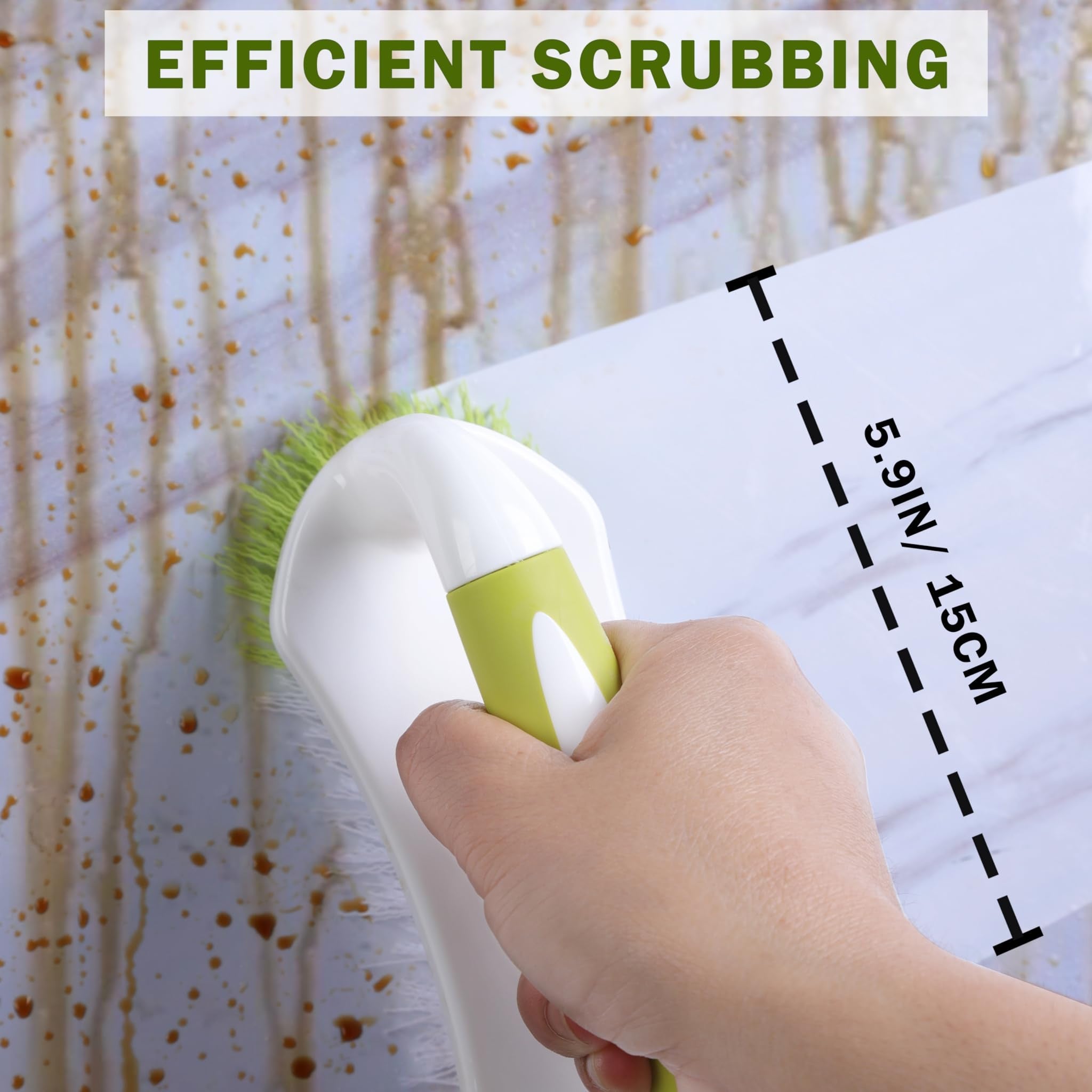 Sturdy Cleaning Brush with Ergonomic Grip – Deep Cleaning for Bathroom, Kitchen, and More
