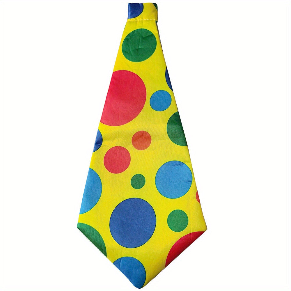 Clown Costume Set for Children – Complete with Hat, Wig, Nose, Tie, and More