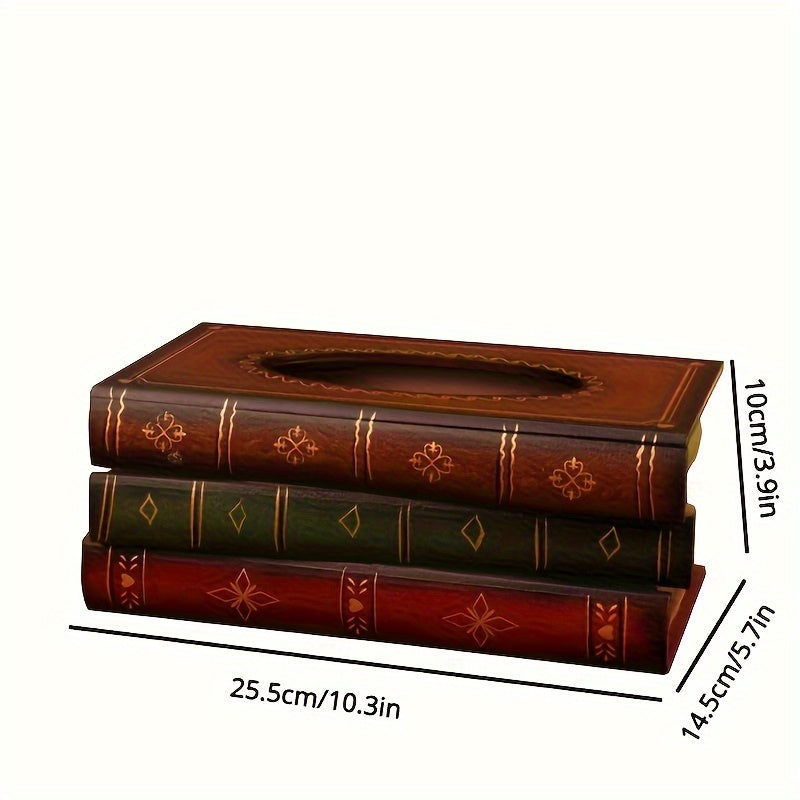 Book-Shaped Tissue Holder – For a Stylish and Practical Solution