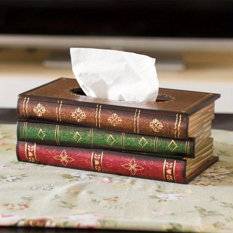 Book-Shaped Tissue Holder – For a Stylish and Practical Solution
